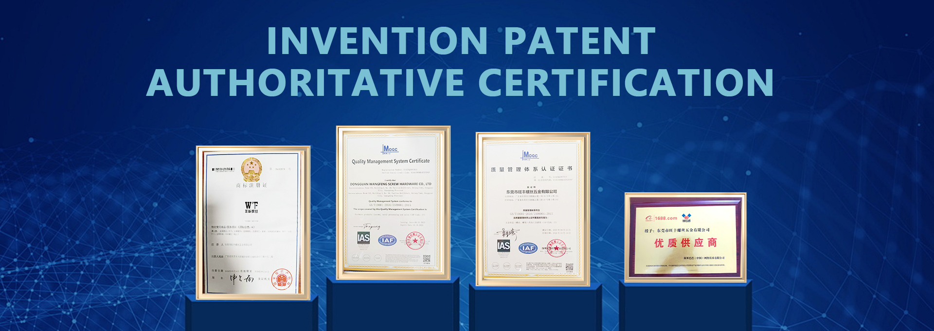 Certificates